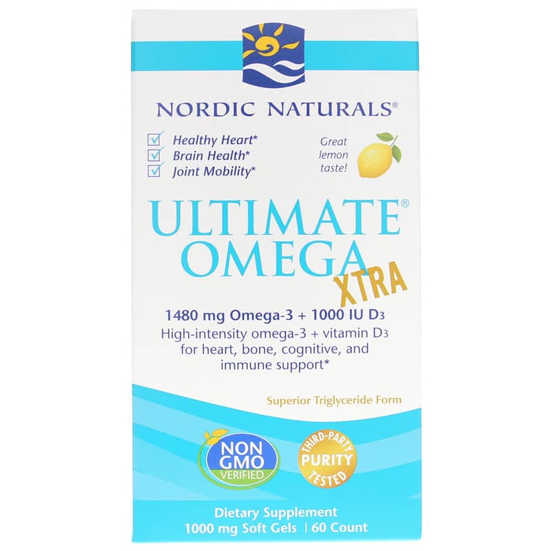 Nordic Naturals Ultimate Omega Xtra 60 Softgels