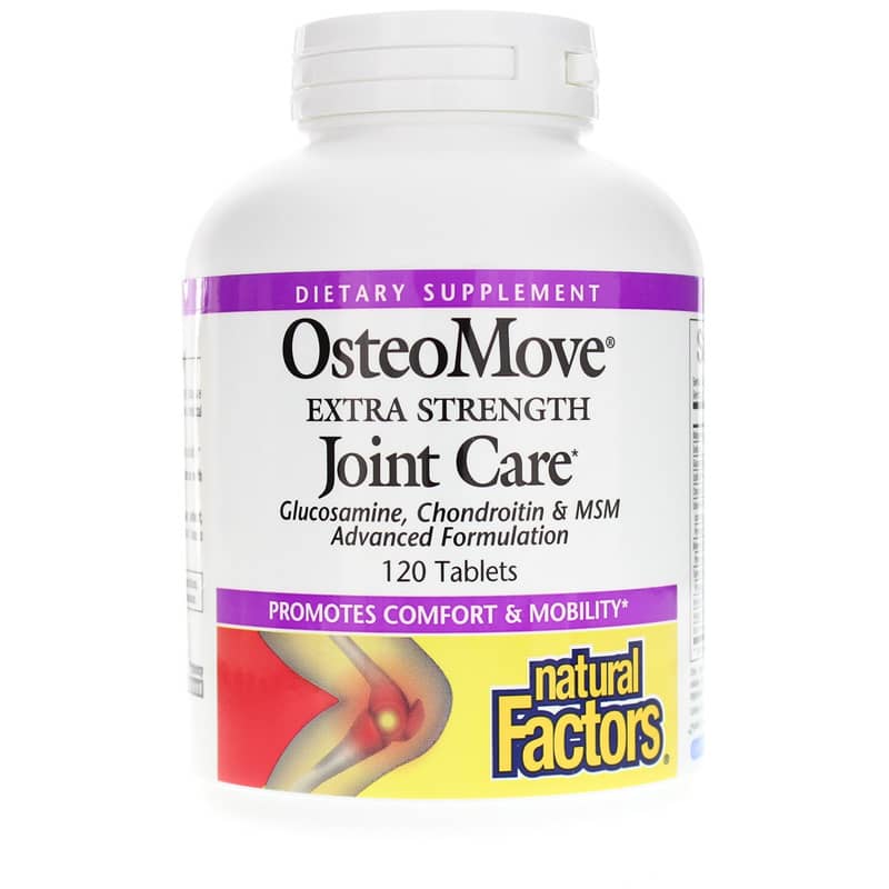 Natural Factors OsteoMove Extra Strength Joint Care 120 Tablets