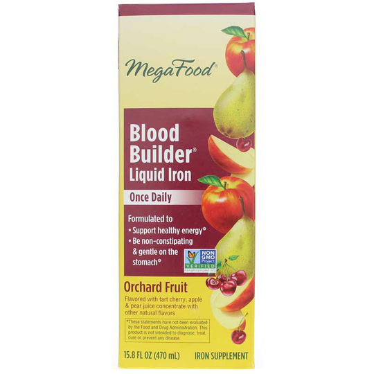 Megafood Blood Builder Liquid Iron 15.8 Oz