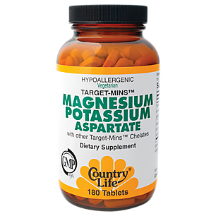 Magnesium Potassium Aspartate (180 Tablets)