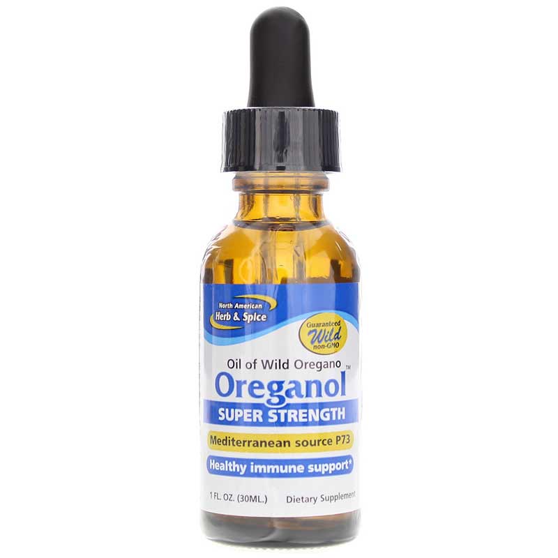 North American Herb & Spice Oil of Wild Oregano Oreganol Super Strength Liquid 1 Oz