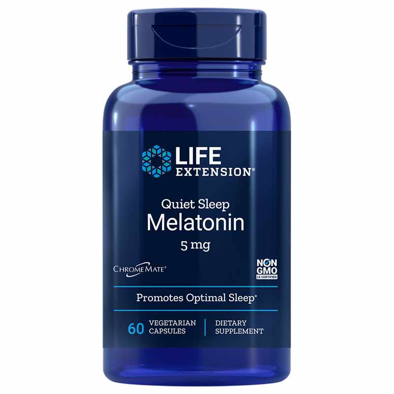 Life Extension Quiet Sleep Melatonin 5 Mg 60 Veg Capsules