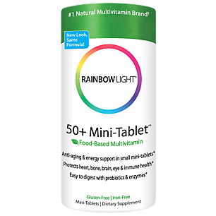 Adults 50+ Multivitamin - Food-Based Formula (90 Mini Tablets)