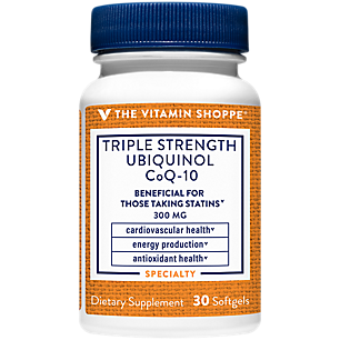 Ubiquinol CoQ-10 - Helps Energy Production, Supports Cellular & Cardiovascular Health - 300 MG (30 Softgels)