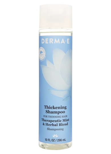 DERMA-E - Thickening Shampoo for Thinning Hair Therapeutic Mint & Herbal Blend - 10 fl. oz.