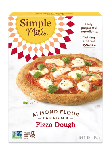 Simple Mills - Gluten-Free Almond Flour Mix Pizza Dough - 9.8 oz.