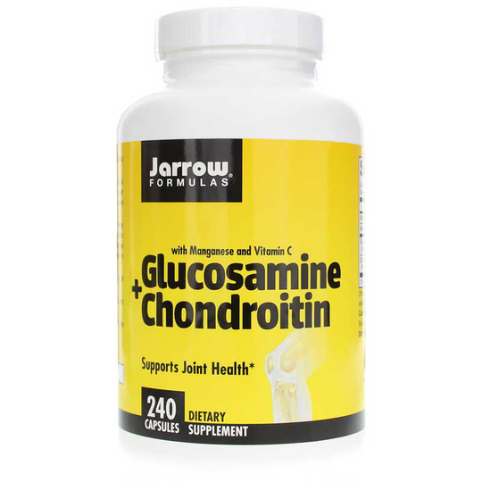 Jarrow Formulas Glucosamine + Chondroitin 240 Capsules