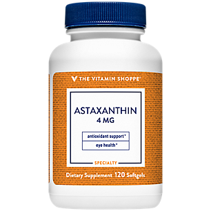 Astaxanthin - Antioxidant Support & Eye Health - 4 MG (120 Softgels)
