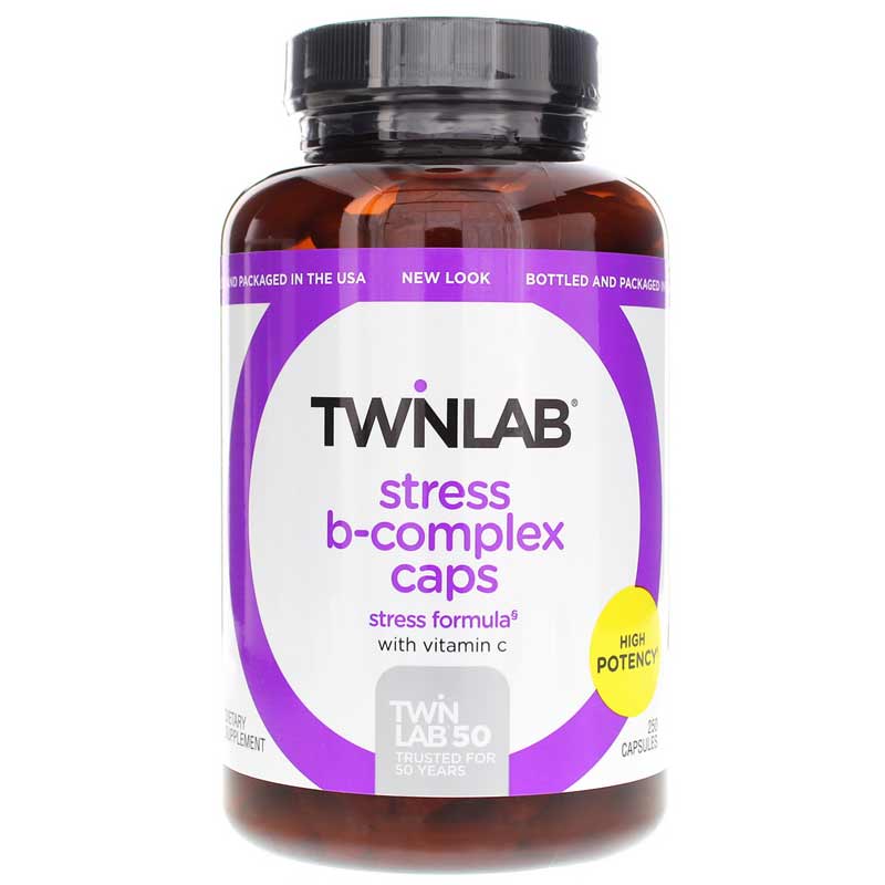 Twinlab Stress B-Complex Caps 250 Capsules
