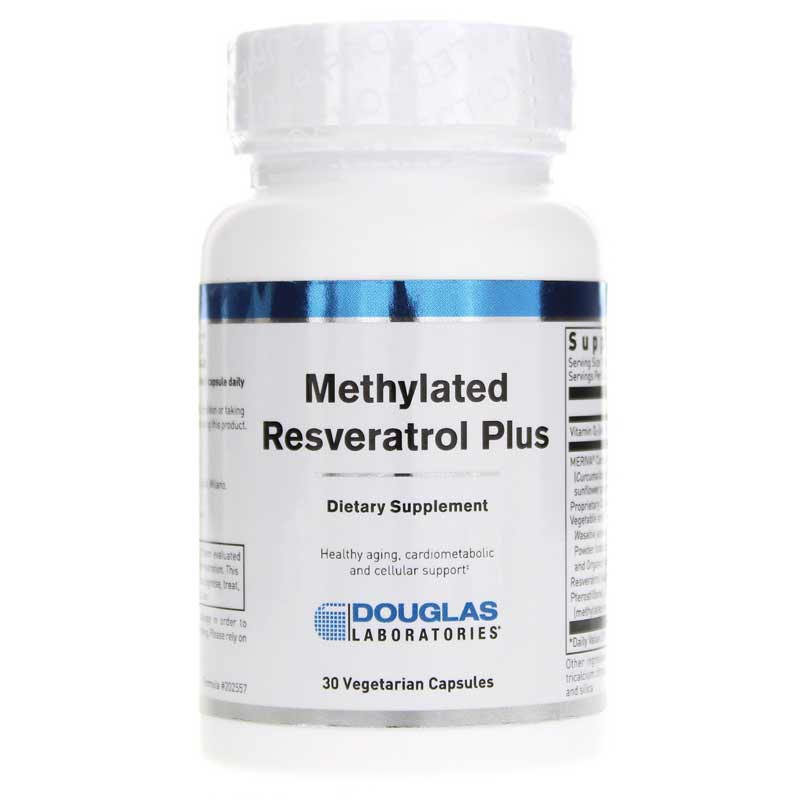 Douglas Laboratories Methylated Resveratrol Plus 30 Veg Capsules
