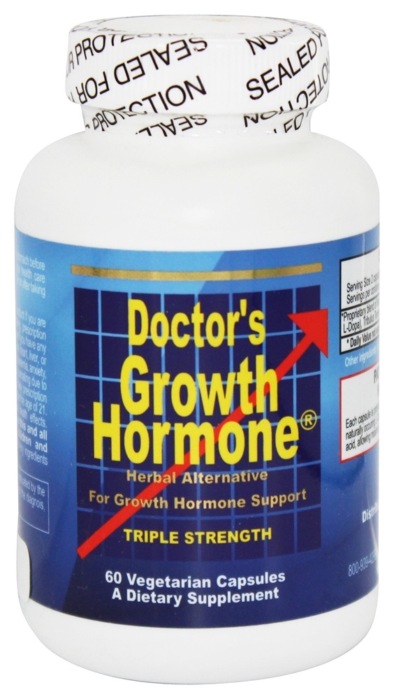 Fountain of Youth Technologies - Doctor's Growth Hormone Triple Strength 750 mg. - 60 Capsules