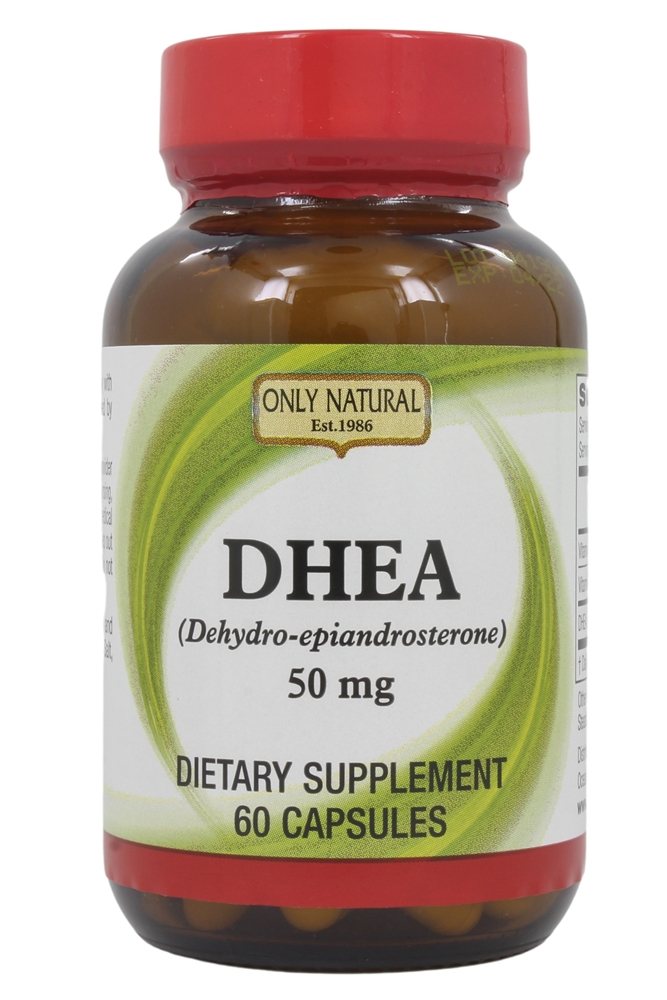 Only Natural - DHEA Cholesterol Metabolite 99 Pure 50 mg. - 60 Capsules