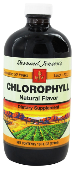 Bernard Jensen - Chlorophyll Liquid Natural Flavor 70 mg. - 16 fl. oz.