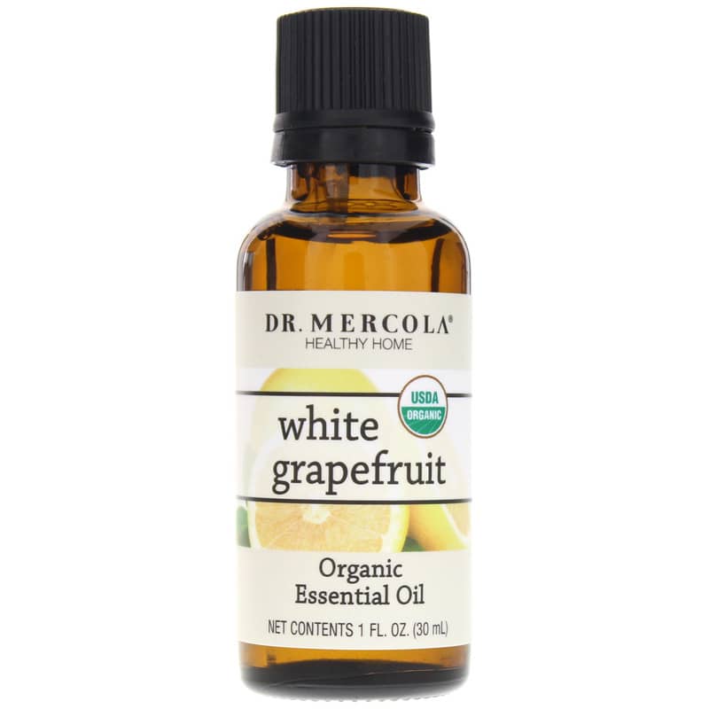 Dr. Mercola White Grapefruit Organic Essential Oil 1 Oz