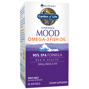 Minami Mood Omega-3 Fish Oil - 3mg DHA / 500mg EPA (60 Softgels)