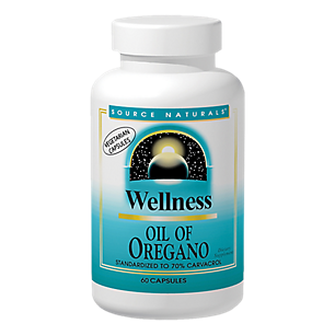 Wellness Oil of Oregano - Standardized to 70% Carvacrol (60 Vegetarian Capsules)