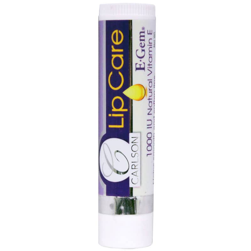 Carlson Labs E-Gem Lip Care 1000 IU Vitamin E 1 Tube
