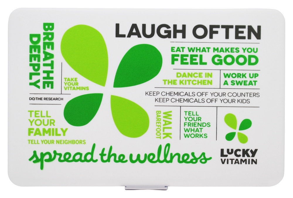 LuckyVitamin - Large Vitamin & Pill Organizer Chest