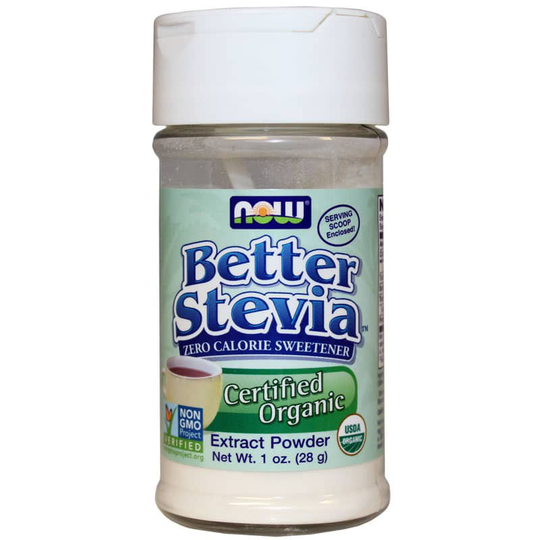 NOW Foods Better Stevia Organic Extract Powder 1 Oz