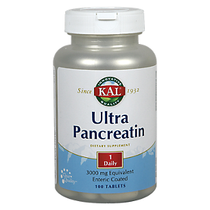 Ultra Pancreatin - 3,000 MG Equivalent (100 Tablets)