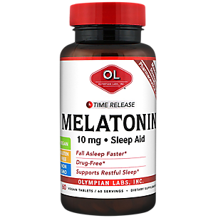 Melatonin Time Release - 10 MG (60 Vegan Tablets)
