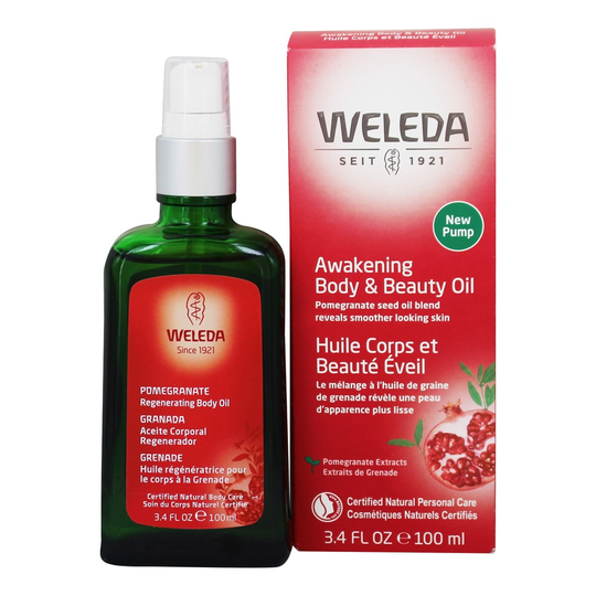 Weleda - Awakening Body & Beauty Oil Pomegranate Extracts - 3.4 fl. oz.