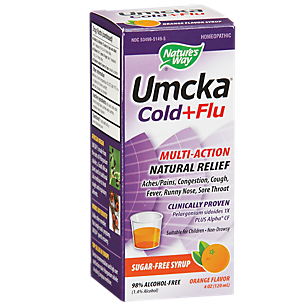 Umcka Cold & Flu Orange Syrup
