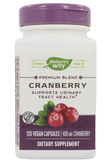 Nature's Way - Cranberry Standardized Extract - 120 Vegetarian Capsules