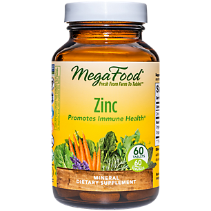 Whole Food Zinc - 22 MG (60 Tablets)