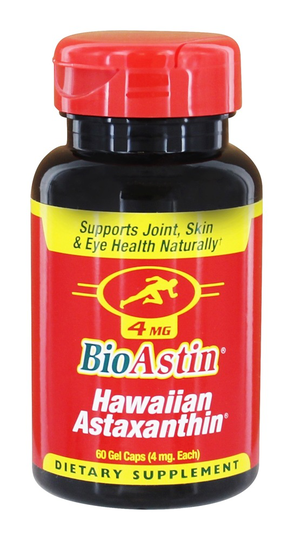 Nutrex Hawaii - BioAstin Natural Astaxanthin 4 mg. - 60 Gelcaps
