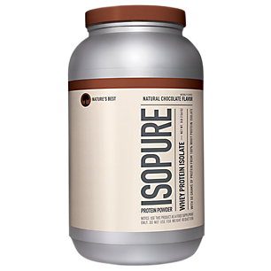 100% Natural Whey Protein Isolate - Natural Chocolate Flavor (3 Lbs. / 22 Servings)