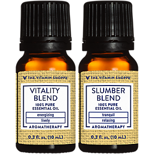Morning Energy & Night Sleep Blend 100% Pure Essential Oil - Aromatherapy (2 Bottles)