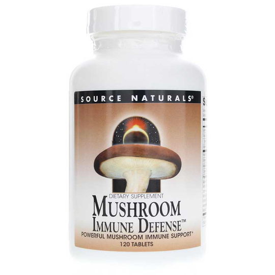 Source Naturals Mushroom Immune Defense 120 Tablets
