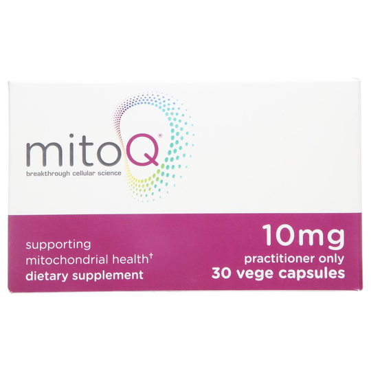 MitoQ - Cellular Energy Support 10 mg. - 30 Vegetable Capsule(s)