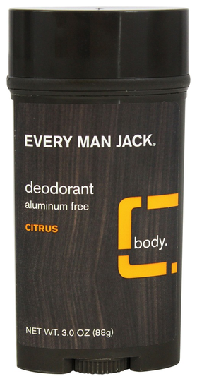Every Man Jack - Deodorant Stick Aluminum Free Citrus - 3 oz.