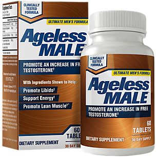 Ageless Male - Ultimate Formula to Support Libido, Testosterone & Energy for Men (60 Tablets)
