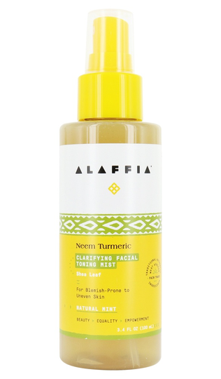 Alaffia - Neem Turmeric Clarifying Facial Toning Mist Natural Mint - 3.4 fl. oz.