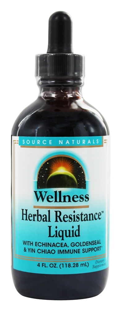 Source Naturals - Wellness Herbal Resistance Liquid - 4 fl. oz.