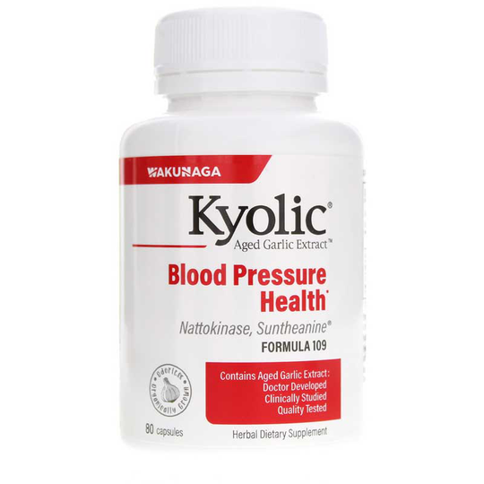 Kyolic Formula 109 Blood Pressure Health 80 Capsules
