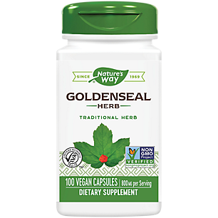 Goldenseal Herb - 800 MG (100 Vegan Capsules)