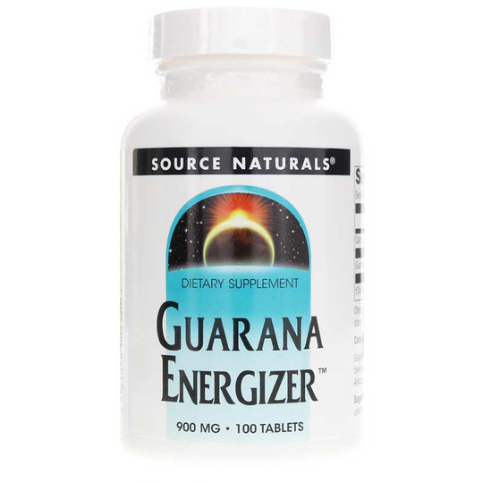 Source Naturals Guarana Energizer 900 Mg 100 Tablets