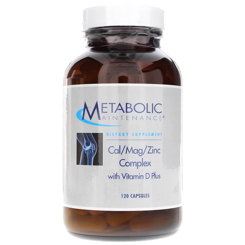 Metabolic Maintenance Cal/Mag/Zinc with Vitamin D Plus 120 Capsules