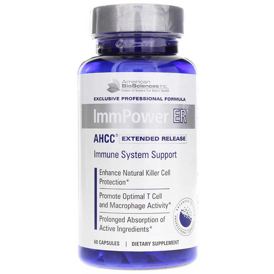 American Biosciences ImmPower ER Ahcc 60 Capsules