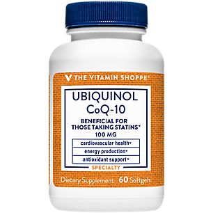Ubiquinol CoQ-10 - Helps Energy Production, Supports Cellular & Cardiovascular Health - 100 MG (60 Softgels)