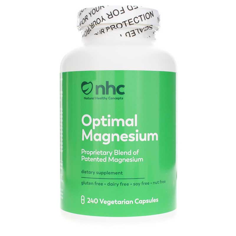 Natural Healthy Concepts Optimal Magnesium 250 Mg 240 Veg Capsules