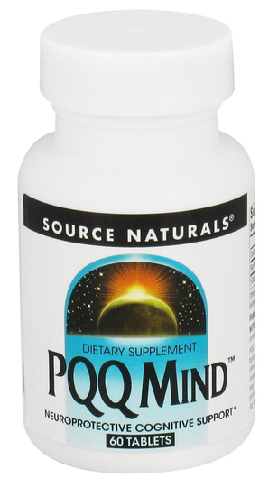 Source Naturals - PQQ Mind Neuroprotective Cognitive Support - 60 Tablets