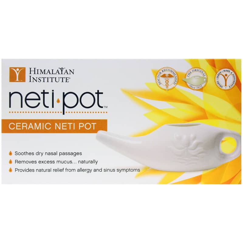 Himalayan Institute Neti-Pot Ceramic Neti Pot 1 Piece(s)