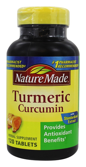 Nature Made - Turmeric Curcumin - 120 Capsules