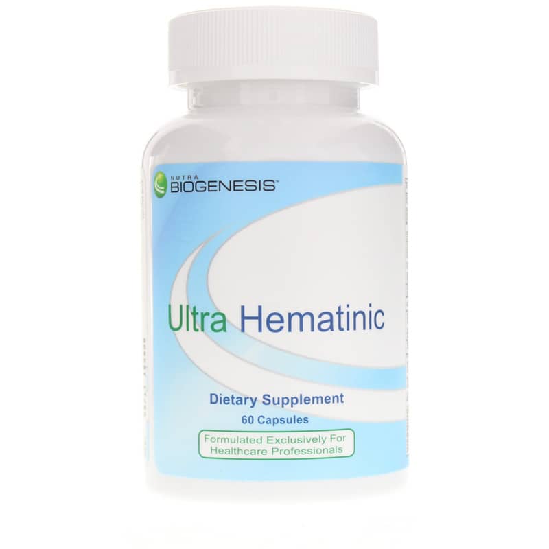 Nutra Biogenesis Ultra Hematinic 60 Capsules