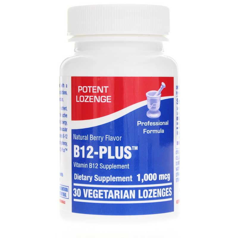 Anabolic Laboratories B12-Plus 1000 Mcg 30 Veg Lozenges